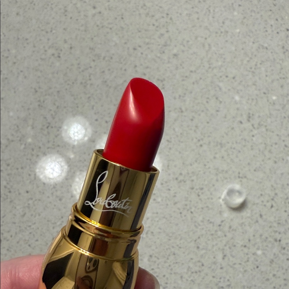 Christian Louboutin Gold and Red Lipstick - Picture 2 of 5